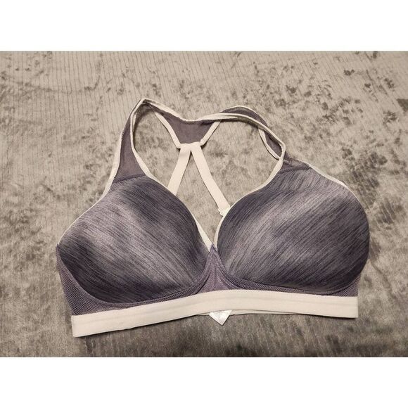 WACOAL 856234 SPORT SOFT CUP SPORTS BRA Size 36C Gray Heathered - Picture 1 of 3